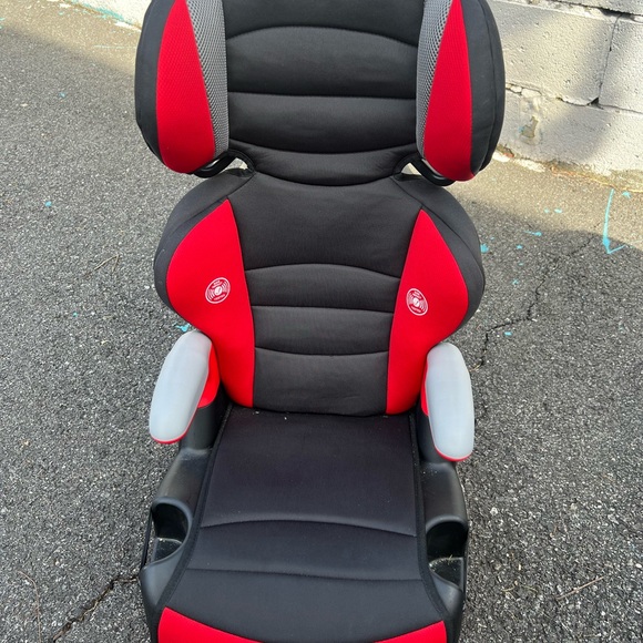 Graco | Toys | Kids Red And Black Booster Seat | Poshmark